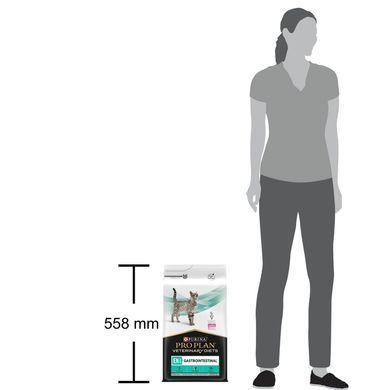 Лікувальні дієти для котів Сухий дієтичний корм PRO PLAN VETERINARY DIETS EN Gastrointestinal для кошенят та дорослих котів для зменшення розладів кишкової абсорбції та годівлі у період відновлення, одужання, 5 кг