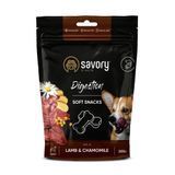 Ласощі для собак М'які ласощі Savory для покращення травлення собак, ягня та ромашка, 200 г