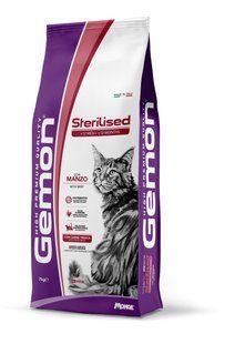 Сухий корм для котів Gemon Cat Sterilised з яловичиною 7 кг