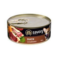 Savory Dog All Breeds Gourmand Duck 100г арт.30457