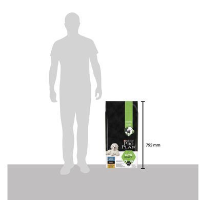 Сухий корм PRO PLAN Large Robust Puppy Healthy Start для цуценят великих порід масивної статури до 2 років, з куркою, 12 кг