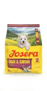 Сухий корм для собак Josera Mini Junior Duck & Salmon Для оптимального вирощування маленьких порід 900 г