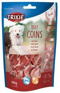 Ласощі Trixie Premio Beef Coins для собак з яловичиною 100 г