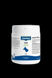 Вітаміни Canina V25 Vitamintabletten для собак, полівітамінний комплекс, 200 г (60 табл)