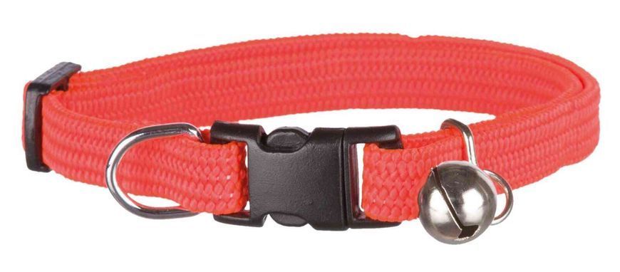 Нашийник Trixie Elastic для котів, нейлоновий з дзвіночком (кольори в асортименті)