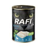 Вологий корм для дорослих котів Dolina Noteci Rafi cat з тріскою, 400 г