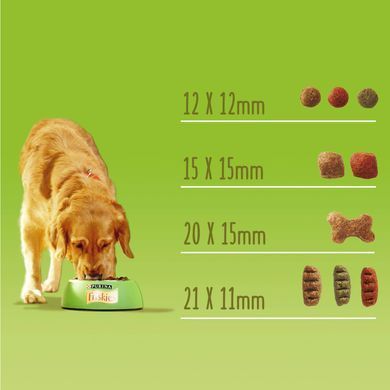 Сухий корм FRISKIES Active для дорослих собак з підвищеною активністю, з яловичиною, 10 кг