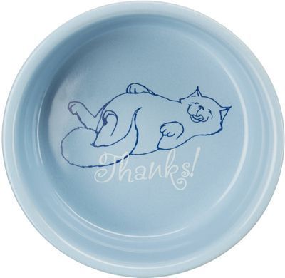 Миска Trixie Thanks for Service для котів, керамічна, 11 см, 300 мл