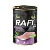 Вологий корм для стерилізованих котів Dolina Noteci Rafi cat з кролик, 400 г