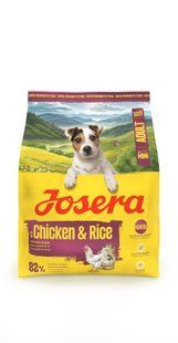 Сухий корм для собак Josera Mini Adult Chicken & Rice (Miniwell) Маленькі хрусткі крокети для маленьких собак 900 г