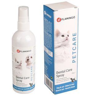 Спрей Flamingo Dental Care Spray з аромат м'яти для гігієни ротової порожнини собак та котів, 175мл (510954)