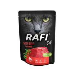 Вологий корм для дорослих котів Dolina Noteci RAFI cat з яловичиною, 300 г