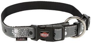Нашийник Trixie Silver Reflect для собак, світловідбиваючий, S-M: 30-45 см/15 мм, сірий