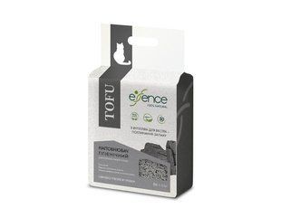 Наповнювач SD Essence для котячого туалету Essence з тофу, з вугіллям, 6 л