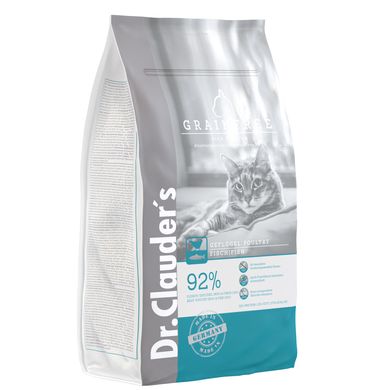Сухий корм для дорослих котів із харчовою гіперчутливістю Dr.Clauder's High Premium Grainfree 400 г