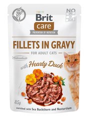 Brit Care Cat Duck Fillets In Gravy pouch 85г арт.100529/0518