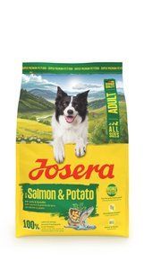 Сухий корм для собак Josera Salmon & Potato Adult All Sizes (Lachs & Kartoffel) Сухий беззерновий корм для дорослих собак зміцнення імунітету 3 кг