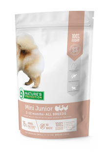 Сухий корм для цуценят малих порід Mini Junior Small Breeds 500г