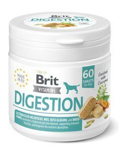 Вітаміни для собак Brit Vitamins Digestion для травлення 60 таблеток