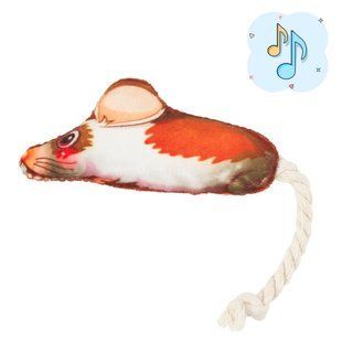 Іграшки для котів М'яка іграшка для котів AnimAll Мишеня з дзвіночком та ароматом м'яти, 11 см