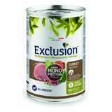 Вологий корм для дорослих собак усіх порід Exclusion Noble Grain Adult Turkey All Breed з м`ясом індички 400 г
