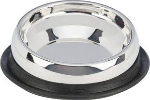 Миска Trixie для собак Брахіцефалів, метал, 19 см, 250 мл