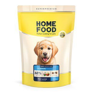 сухий корм для цуценят середніх та великих порід Форель та рис Hypoallergenic. For puppies 1-12 months, 1.6 кг
