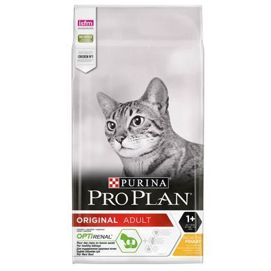 Сухий корм PRO PLAN Adult 1+ Renal Plus для дорослих котів, з куркою, 10 кг