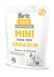 Сухий корм Brit Care GF Mini Hair & Skin для собак мініатюрних порід, для шкіри та шерсті, з лосось та оселедцем, 400 г