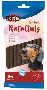 Ласощі Trixie Soft Snack Rotolinis для собак палички з яловичиною 120 г