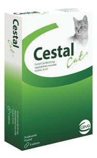 Ceva Цестал Cestal Кет таблетки 1x8