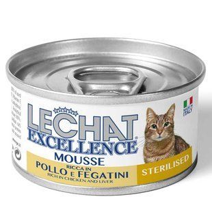 Вологий корм для котів Monge LCE Cat Sterilised курка з печінкою 85 г