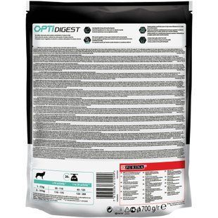 Сухий корм PRO PLAN Small&Mini Adult 1+ Sensitive Digestion для дорослих собак дрібних порід, з чутливим травленням, з ягням, 700 г