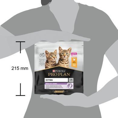 Сухий корм PRO PLAN Kitten Healthy Start для кошенят до року, з куркою, 400 г