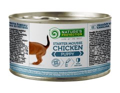 Мус для цуценят Nature's Protection Puppy Starter Mousse Chicken 200 г