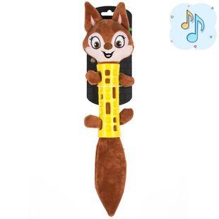 Іграшки для собак AnimAll AnimАll GrizZzly АнімАлл М'яка іграшка для собак Грізлі Білка, 44х12х4 см