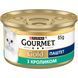 Вологий корм GOURMET Gold для дорослих котів, паштет, з кролик, 85 г