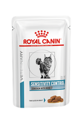ROYAL CANIN SENSITIVITY CONTROL CHICKEN CAT Pouches 85 г x 12 шт.