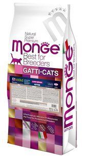 Сухий корм для котів Monge Cat Bwild Low Grain Kitten м'ясо гусака 10 кг