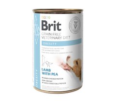 Brit VetDiets Dog Obesity Lamb & Pea 400г арт.100286