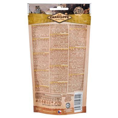 Ласощі Carnilove Cat Semi Moist Snack для котів, курка та тимьян, 50 г