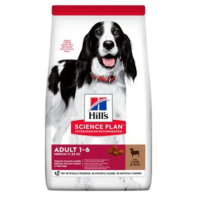 Hill’s Science Plan Adult Medium Breed Lamb & Rice 2,5 кг
