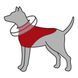 Амуніція для собак Амуніція для собак Захисний комір Trixie надувний для собак S 24&ndash;31 см х 9,5 см блакитний