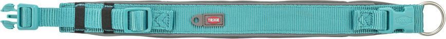 Нашийник Trixie Premium екстраширокий для собак L&ndash;XL 53&ndash;62 см 50 мм аква-графіт