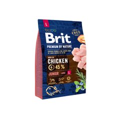 Brit Premium Dog Junior Large L Chicken 3кг арт.170823/526420