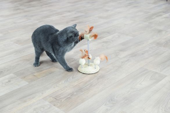 Іграшка для котів Trixie набір на пружинках люфа сизаль, 15 х 30 см