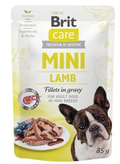 Brit Care Dog Mini Lamb Fillets In Gravy pouch 85г арт.100215/4401