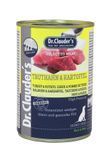Вологий корм для собак Dr.Clauder's Selected Meat Turkey, Duck & Potato, індичка, качка та картопля 400 г