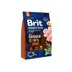 Brit Premium Dog Sport Chicken 3кг арт.170847/526666
