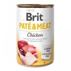 Brit Care Dog Pate and Meat Chiken 400г арт.100073/530281